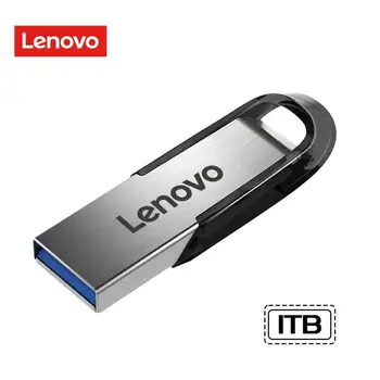 Lenovo 2 ТБ/ 1 ТБ USB Флэш-накопитель 512 ГБ Металлический OTG Флеш-Накопитель 128 ГБ Интерфейсный Корпус Мобильного Телефона Компьютер Водонепроницаемый USB-Накопитель для Передачи данных