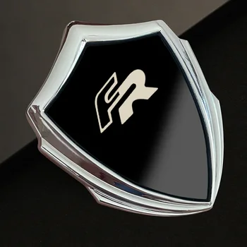 Автомобильный 3D металлический флаг, Эмблема, значок, наклейки, автомобильные стекла для Seat FR Leon Ateca 5f Fr Mk2 Mk3 TARRACO