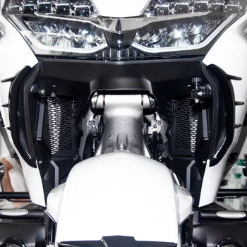 Защита Бака Для Воды Мотоцикла Декоративная Сетчатая Крышка Сетка Радиатора 2018-2023 Для Honda Goldwing GL1800 F6B Черный И Серебристый
