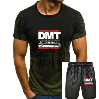 Футболка Dmt Drum Technology Dj Rave Music Festival 2018, Новая Мужская футболка, Мужская повседневная футболка в летнем стиле